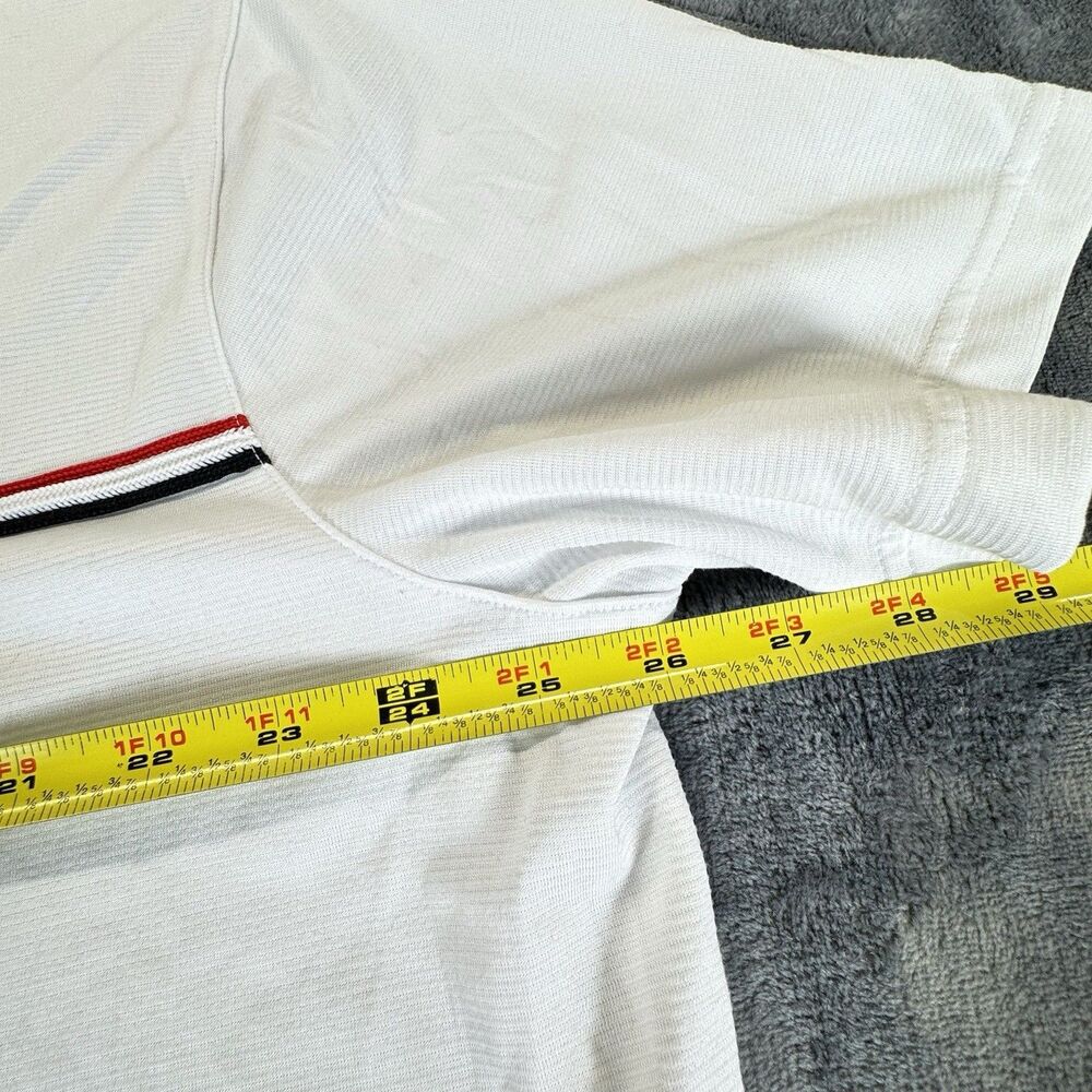 NIKE Sz XXL GEORGIA BULLDOGS  Mens On-Field Polo Shirt White Dri-FIT Performance - Picture 8 of 12